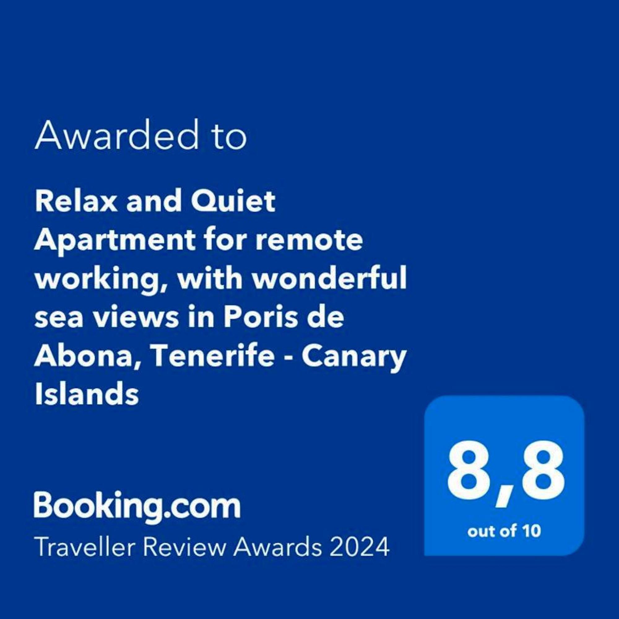 Seaside Serenity: Remote Work Retreat in Poris de Abona Exterior photo